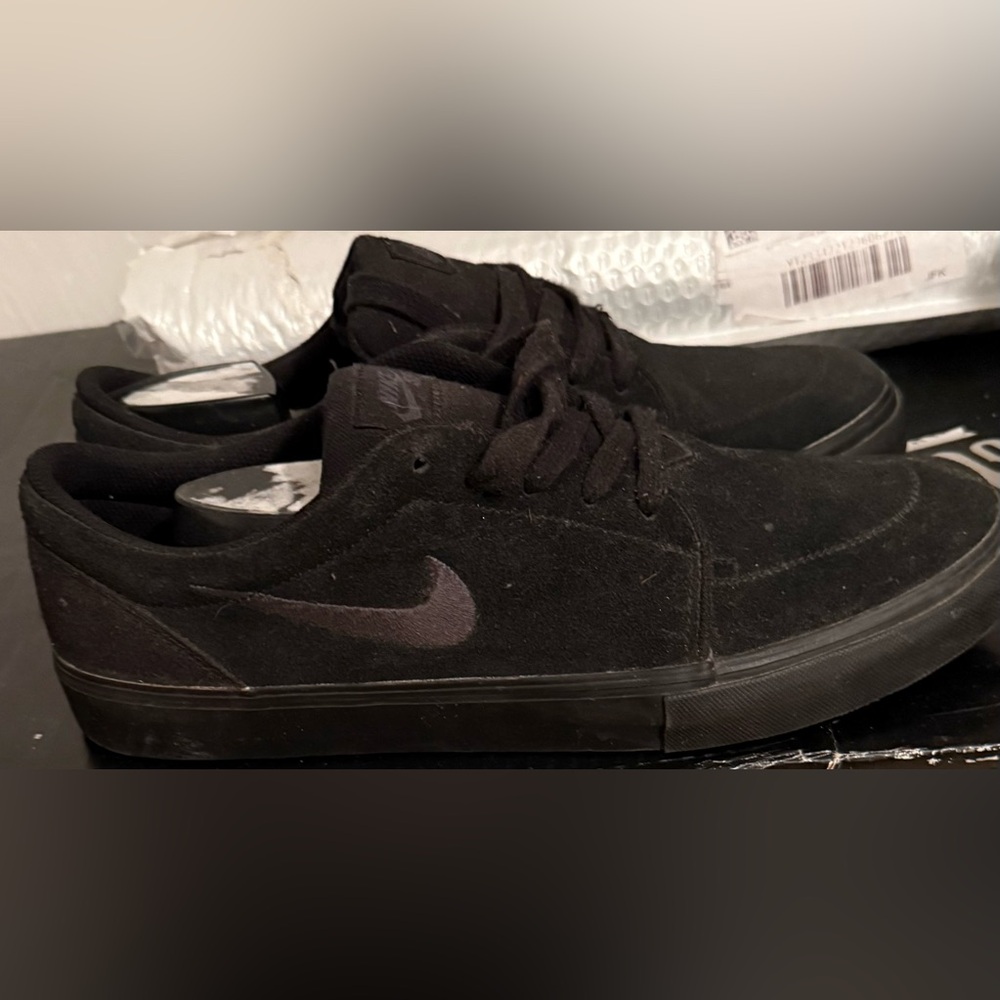 Nike Black Suede Sneakers